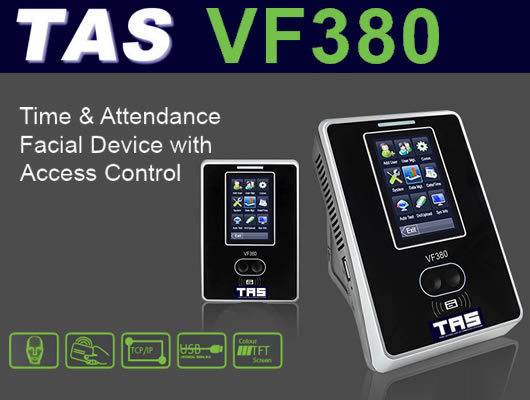Time attendance - Biometric facial reader vf380